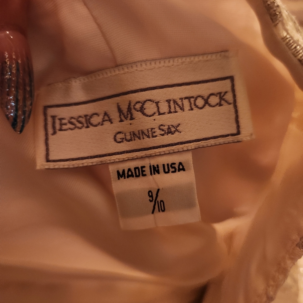 Vintage Jessica McClintick mini party dress